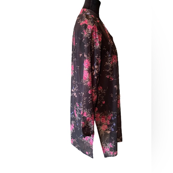 Case Fashions Vintage 70s Volup Whimsygoth Cottagecore Witchy Floral Mini Dress - Picture 3 of 6